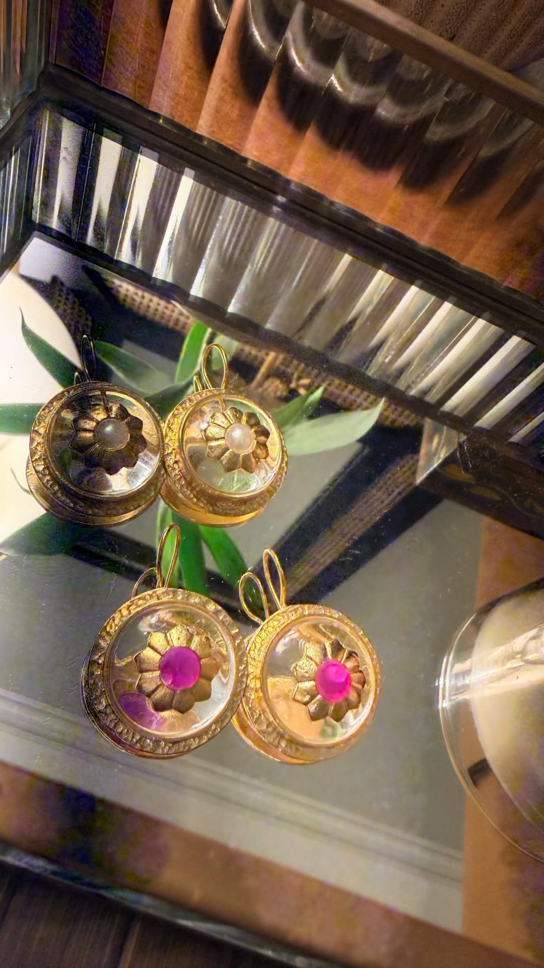 Mogra Patti earrings, timeless details