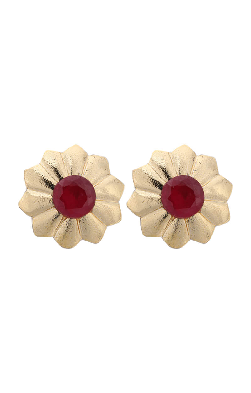 Ruby Red and Diamond Drop Earrings – Milestones by Ashleigh Bergman